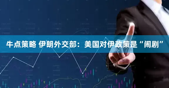 牛点策略 伊朗外交部：美国对伊政策是“闹剧”